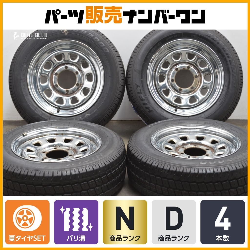 サマータイヤ ハイエース等に 16in 6.5J 35 PCD139.7 HIFLY SUPER2000 215|65R16C 109|107T レジアスエース 200系 ハイフライ