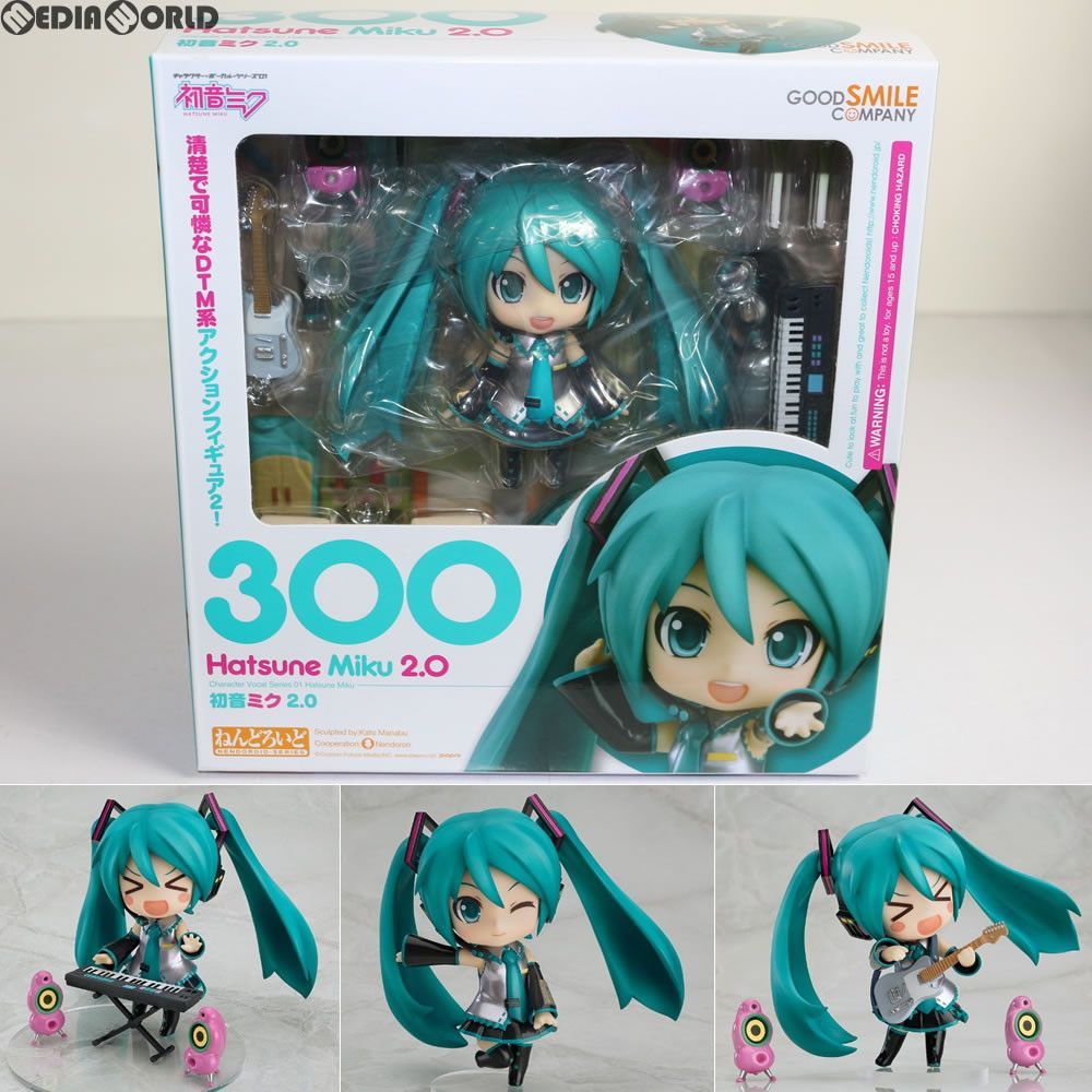 GOOD SMILE COMPANY - (2次出荷) ねんどろいど 300 初音ミク 2.0 キャラクター・ボーカル・シリーズ01 初音ミク 完成品 可動フィギュア グッドスマイルカンパニー Amazon.co.jp: キャラクター・ボーカル・シリーズ01 初音ミク