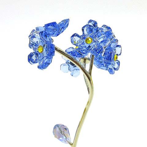 SWAROVSKI スワロフスキー Florere 忘れな草 置物 フィギュリン スワロフスキー SWAROVSKI Florere 忘れな草 置物 5666971