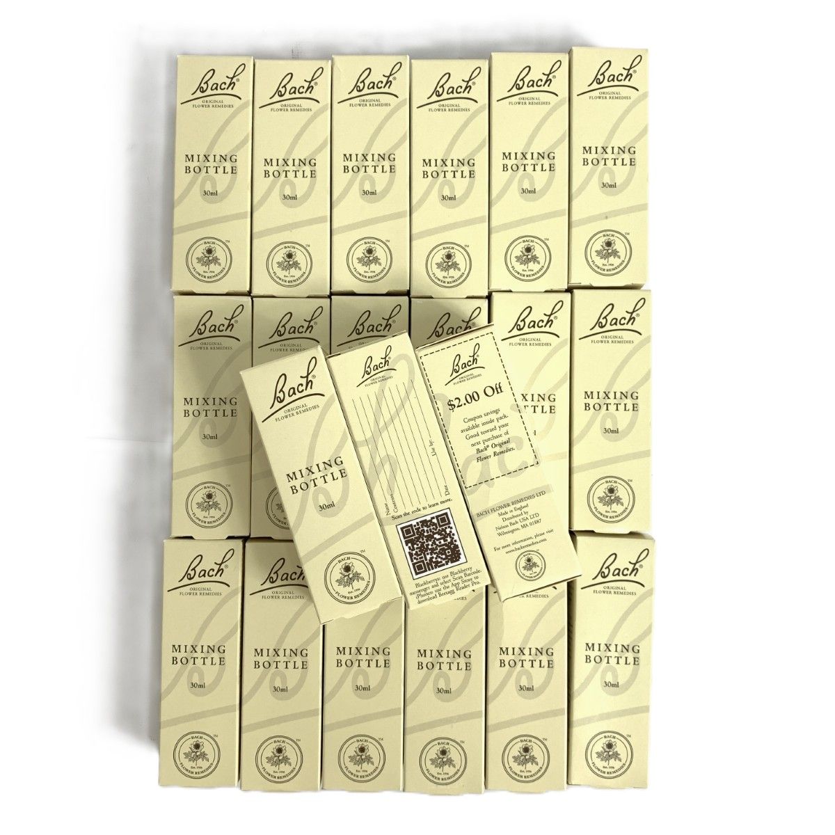 バッチ フラワーレメディ ミキシングボトル 30ml 21本セット