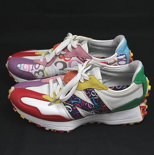 ニューバランス NEW BALANCE×フランクミュラー FRANKMULLER MS327FMA スニーカー マルチカラー size42 【66093】