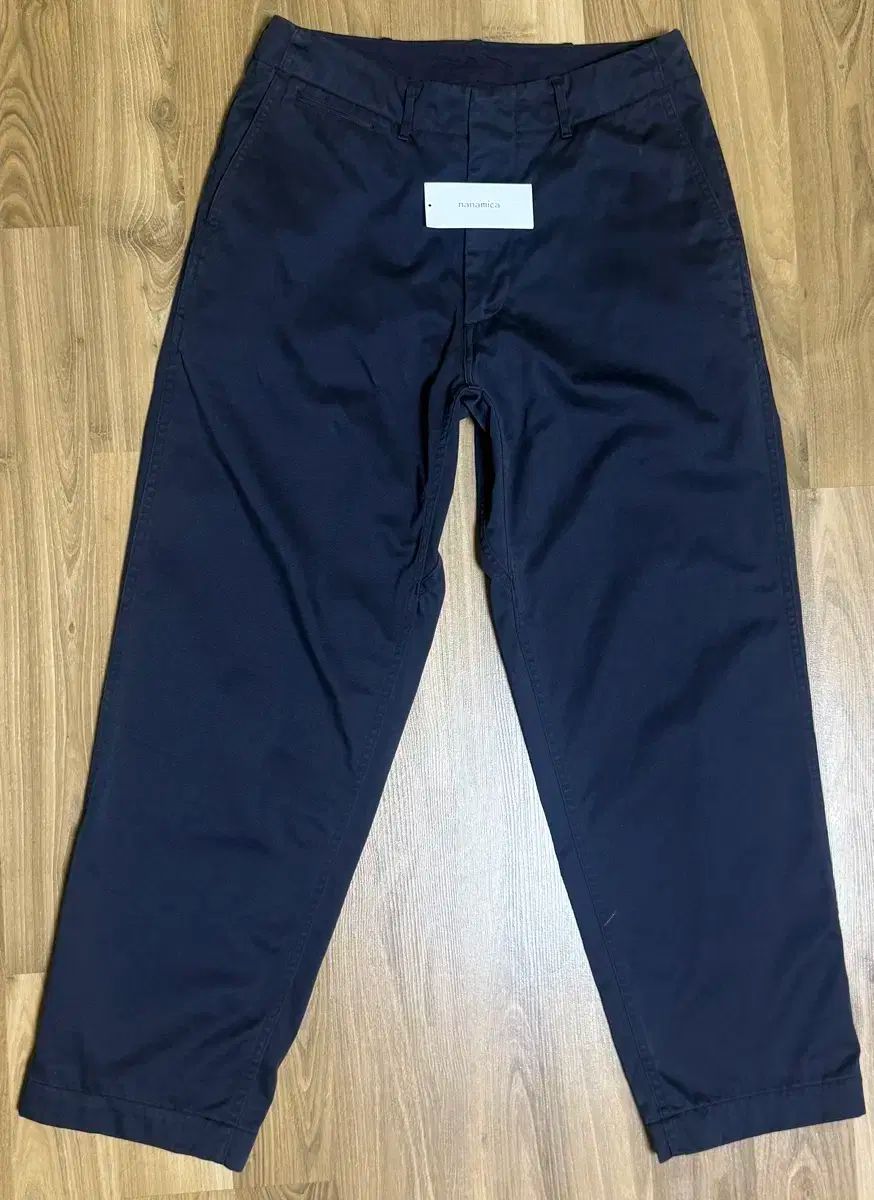 nanamica チノパン ネイビー SUCS401 32 nanamica ナナミカ wide chino