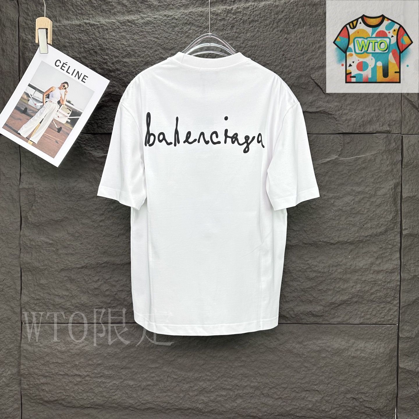⭐︎バレンシアガ⭐︎Tシャツ⭐︎BALENCIAGA⭐︎6A BALENCIAGA × adidas オーバーサイズ ブラック Tシャツ