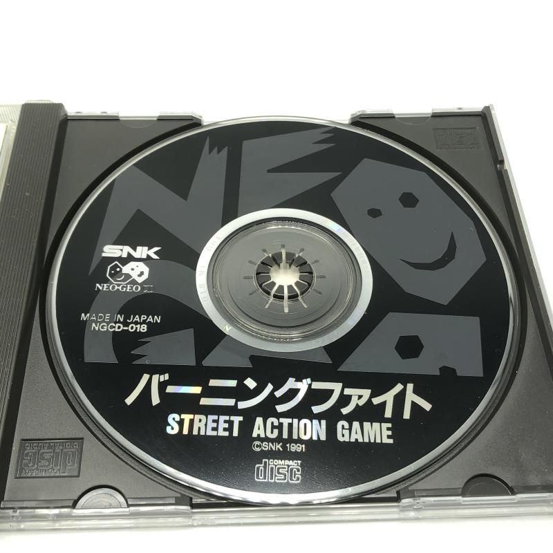 NGCD SNK NEO-GEO CD バーニングファイト Burning FIGHT 10 YUZUMIYA_COM