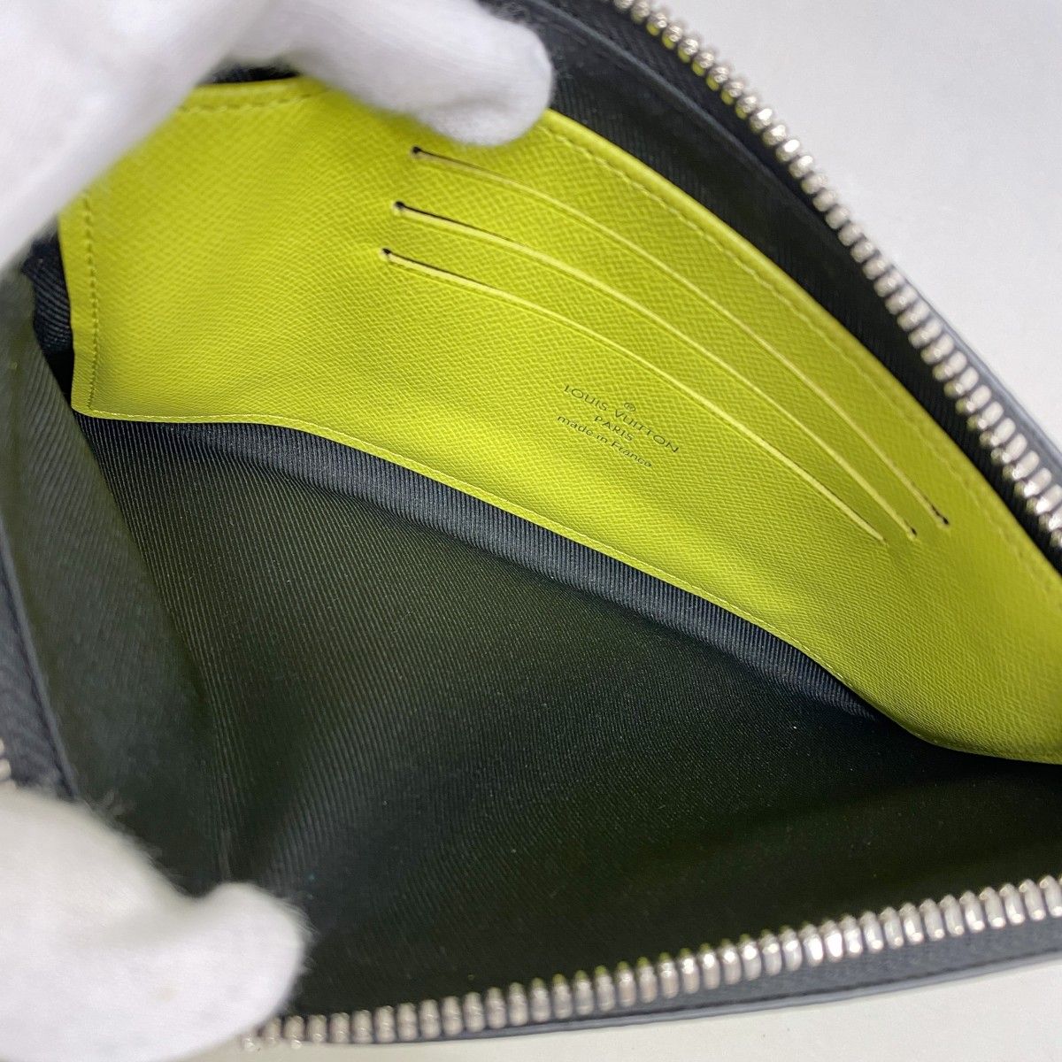 5 md 4337 ルイヴィトン ポーチ タイガラマ ポシェットディスカバリーPM M 30281 ジョーヌ メンズ