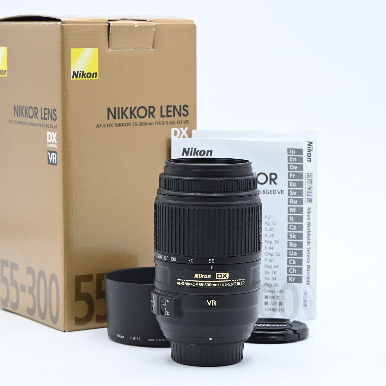 レンズ(ズーム) CANON EF 100-300mm F4.5-5.6 USM ⭐︎AF-S NIKKOR 55-300mm f/4.5-5.6G ED Nikon ニコン AF-S DX