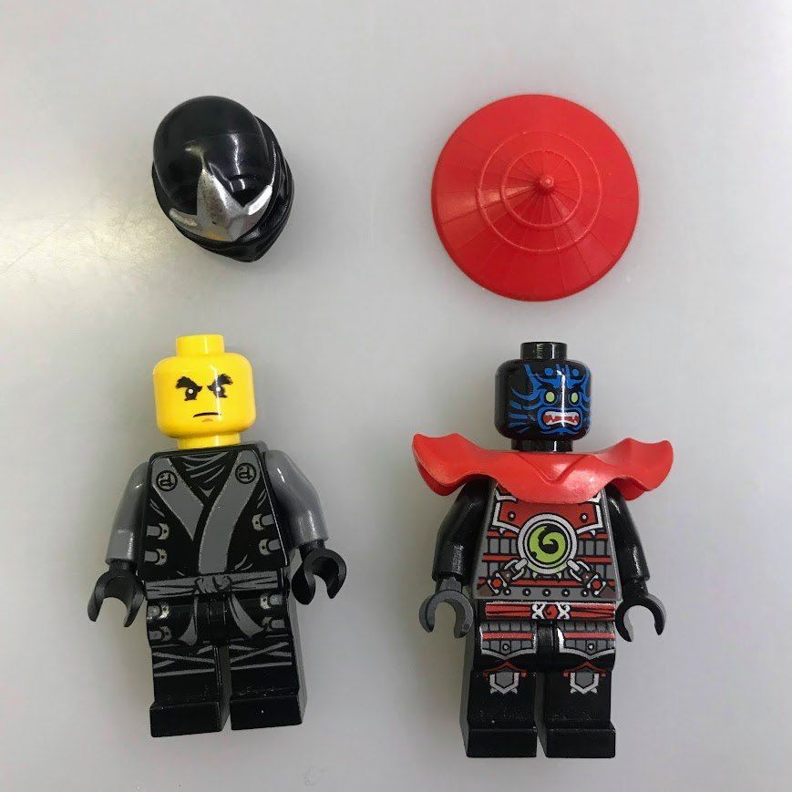 正規品 LEGO レゴ ニンジャゴー ミニフィグ 2個 おまけ付き まとめ売り NH-818 ※NINJAGO 忍者 コール ワルワルサムライ 武器  刀 70502 361 - メルカリ