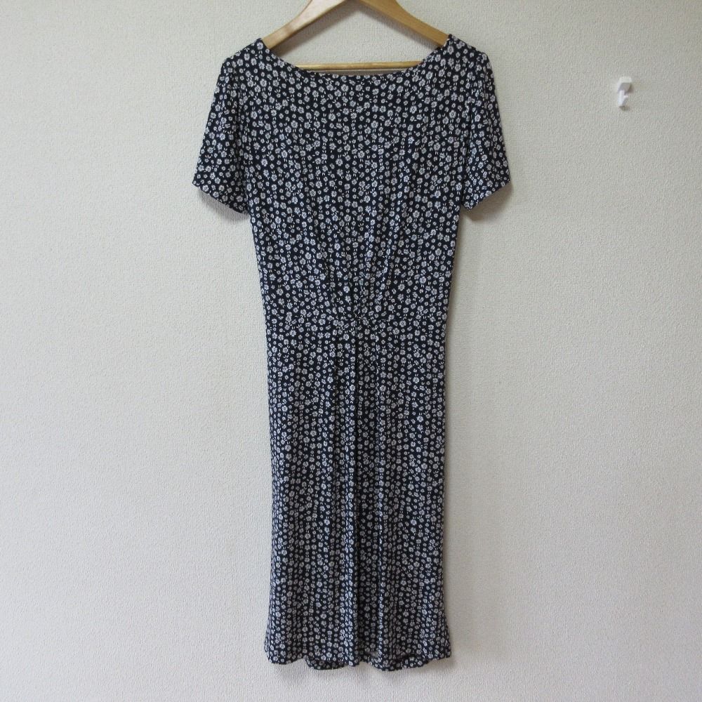 美品】kayme フラワーワンピース 7号 美品 Kayme シャドーフラワー