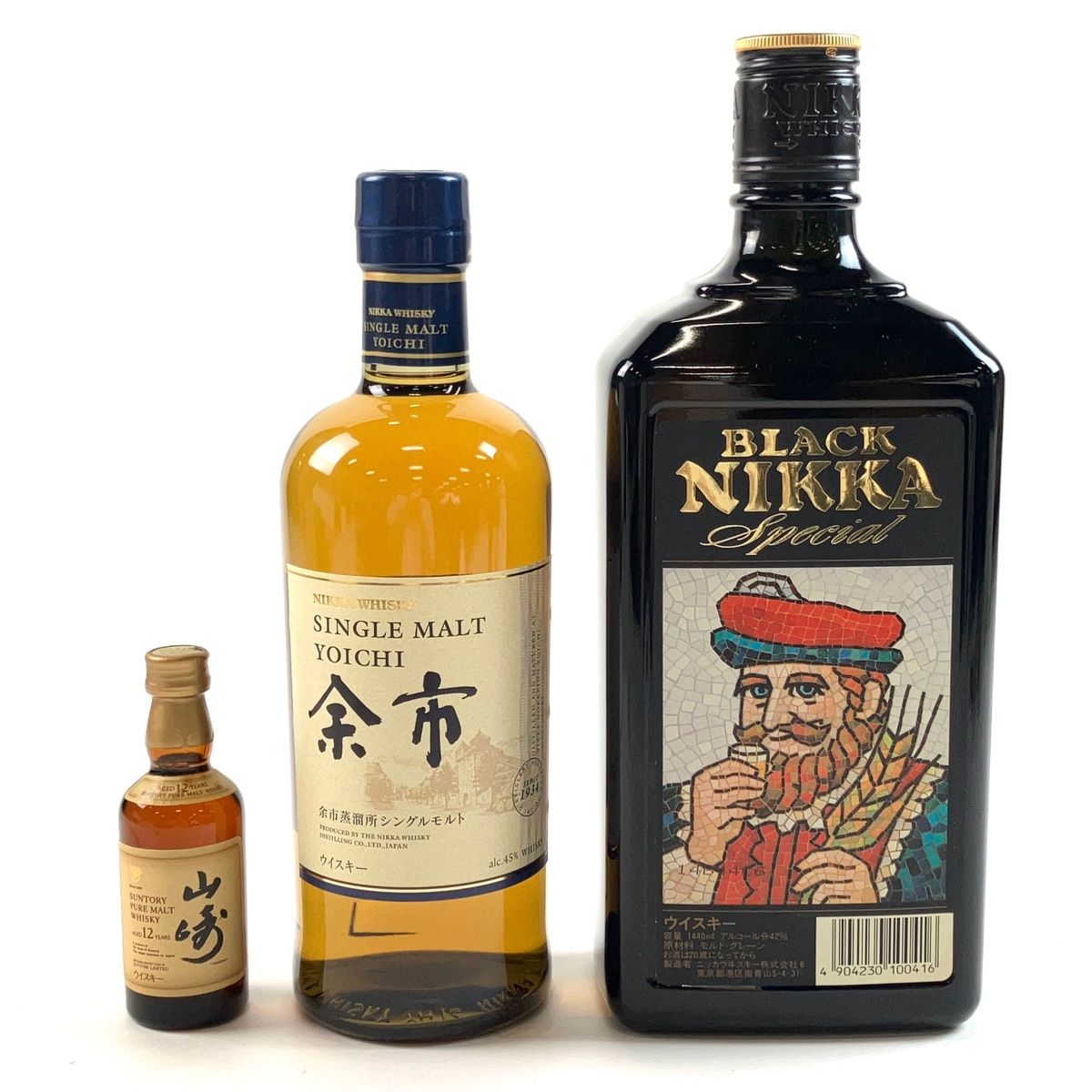 NIKKA ウイスキー　グランド　古酒　当時物　3本セット NIKKA ウイスキー グランド 古酒 当時物 3本セット 古酒ニッカ