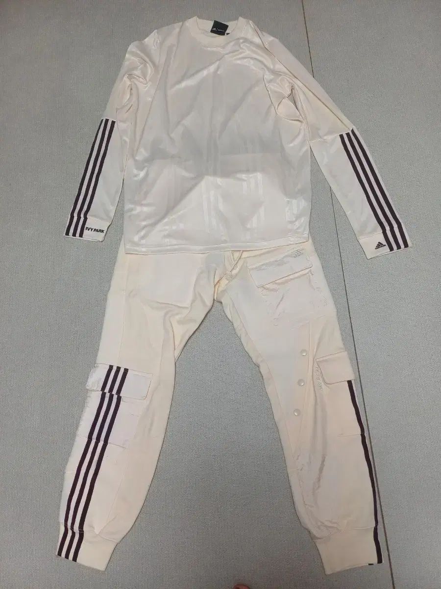 アディダス アイビーパーク 上下セット クリーム