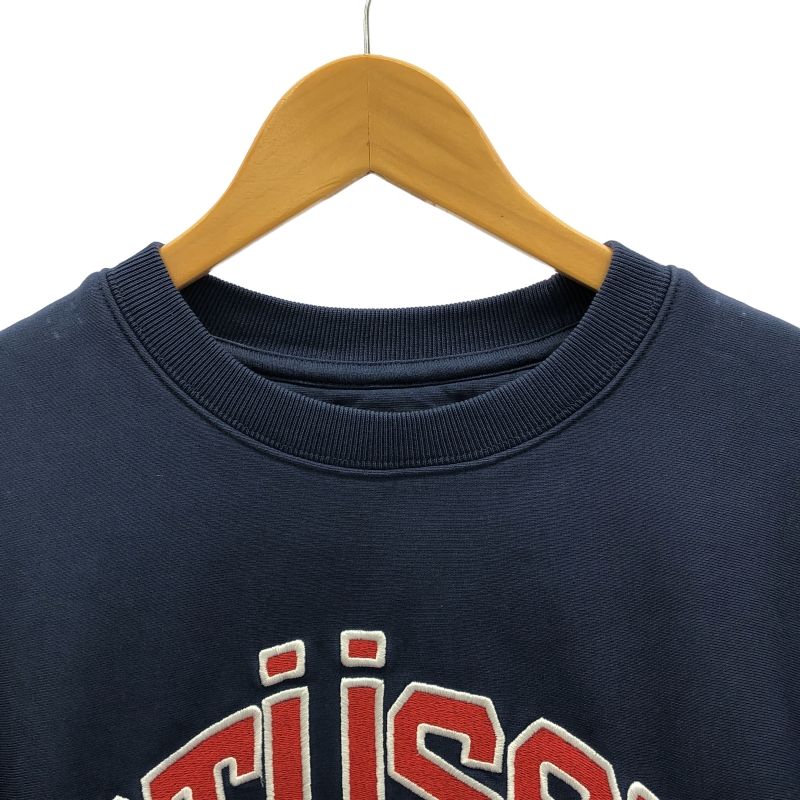 中古】STUSSY SPORT クルーネックスウェット サイズM ネイビー  