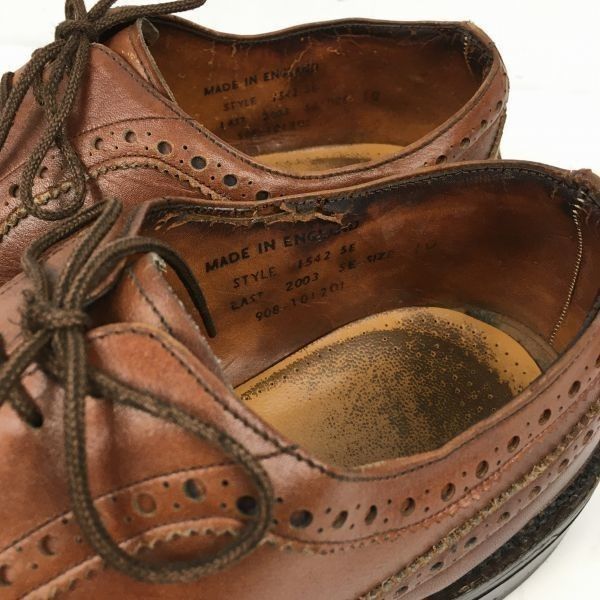 英国/イングランド製 グッドイヤー/ハンドメイド Vintage ウイング 