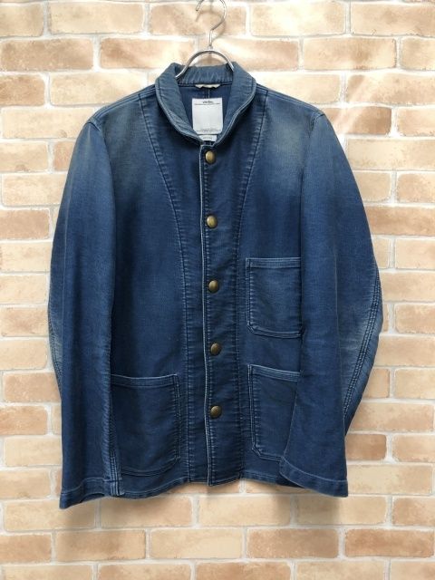 中古】 VISVIM ビズビム 13AW CUNNINGHAM SMOCK DAMAGED MOLESKIN