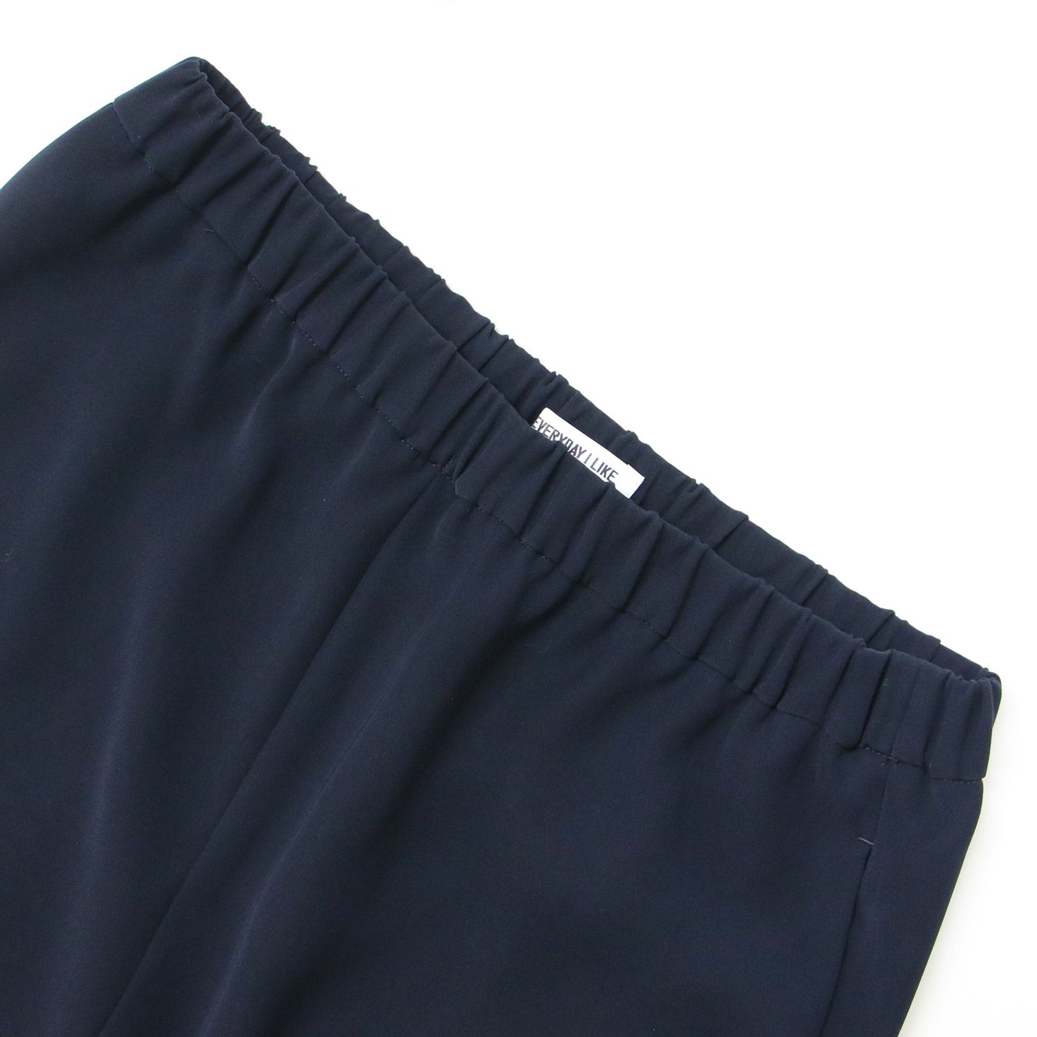 MUSE de Deuxieme classe ネイビー フレアパンツ MUSE de Deuxieme Classe ミューズ ドゥ ドゥーズィエムクラス