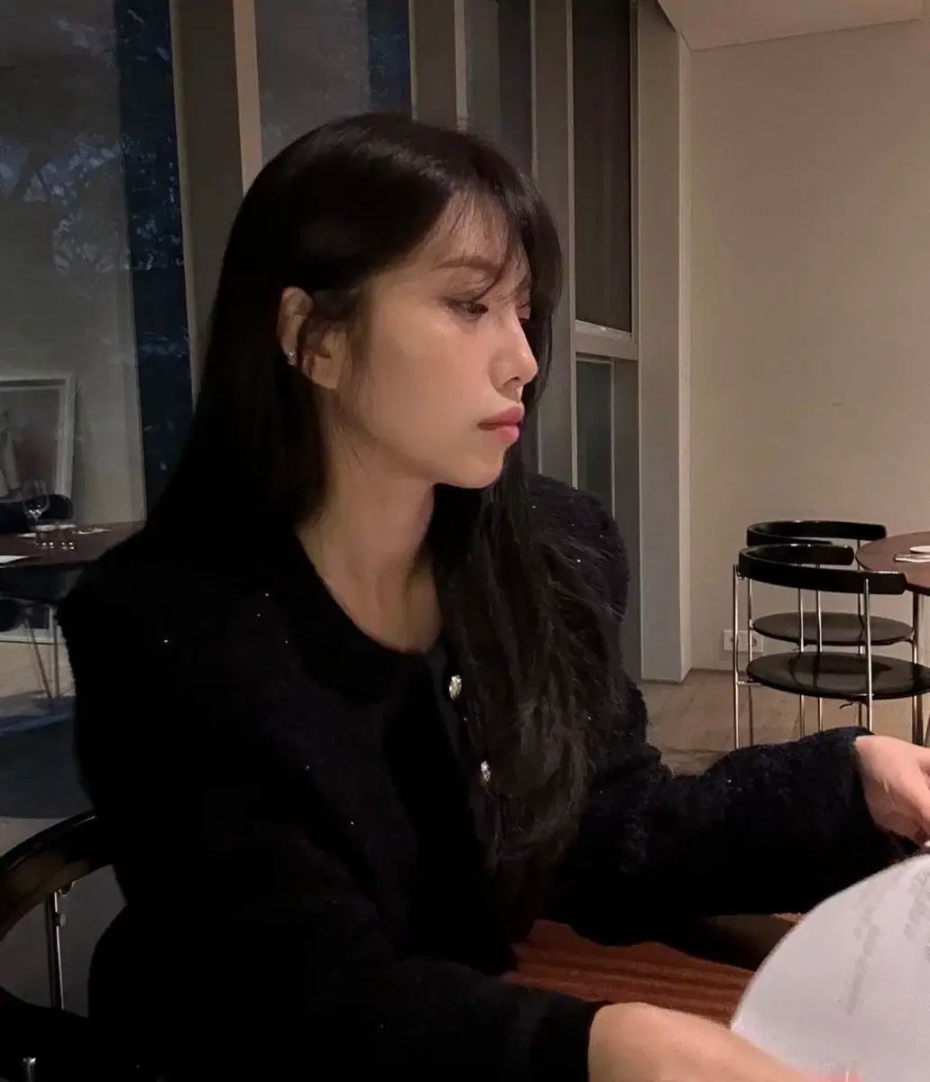 ARCHIVE JTOU ミッドナイト ウール ツイード ジャケット パール ネイビー