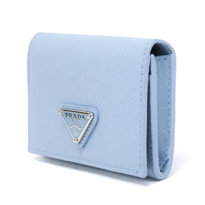 プラダ PRADA サフィアーノトライアングル カードケース サフィアーノ 