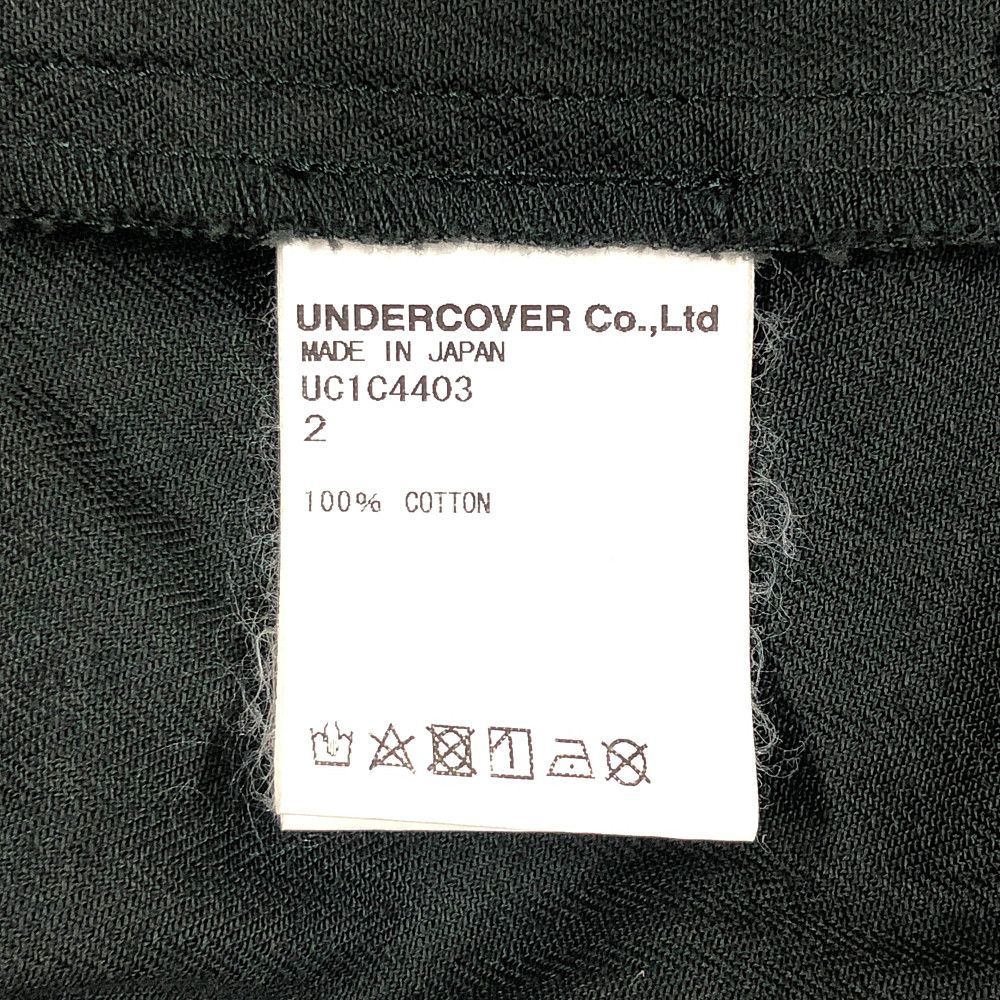 UNDERCOVER アンダーカバー 品番UC1C4403 コットンヘリンボーン ワーク