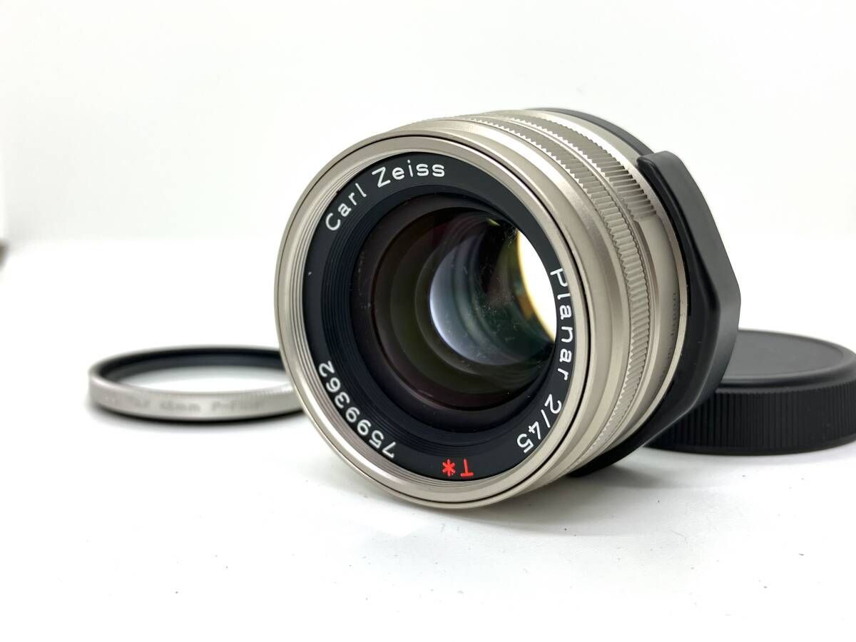 ☆外観美品☆ コンタックス CONTAX CarlZeiss Planar f2 45m T ♯0537