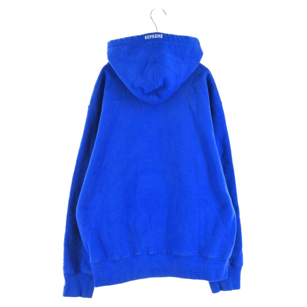 SUPREME (シュプリーム) 22AW S Logo Hooded Sweatshirt S ロゴ プルオーバーパーカー ブルー - メルカリ