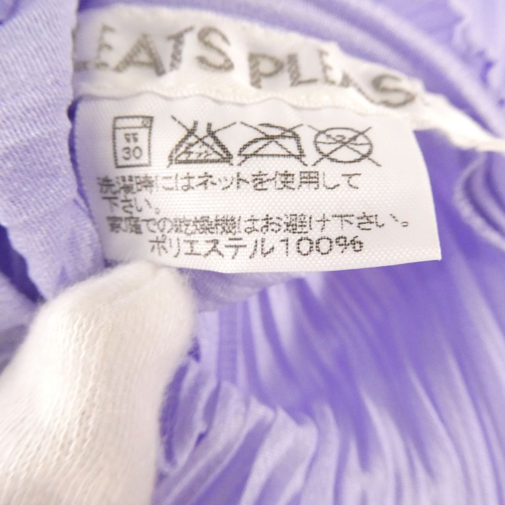 PLEATS PLEASE ISSEI MIYAKE プリーツプリーズ イッセイミヤケ PP 33-JK 101 ノースリーブブラウス 3 ポリエステル100% レディース