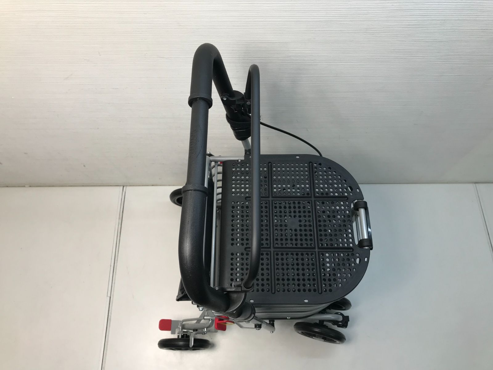  38-536 島 SHIMA ハーモニー AL 折畳み 座れるシルバーカート 9761 シルバーカー 看護 介護用品