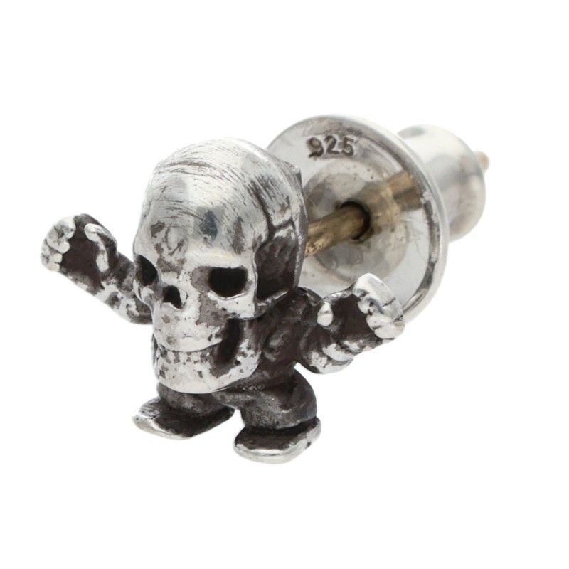 クロムハーツ STD HRRS TTR TNY フォティハリスティータースタッド シルバーピアス メンズ