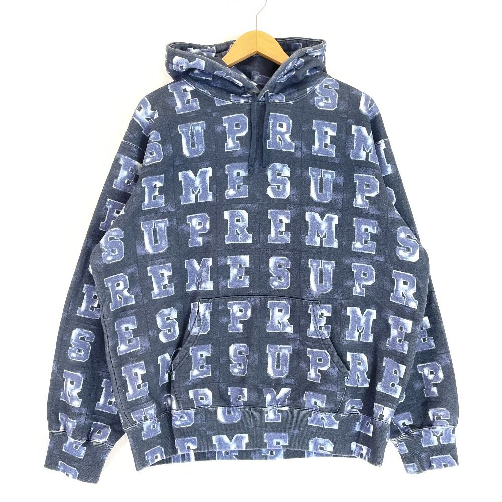 supreme 20aw blocks hooded sweatshirt