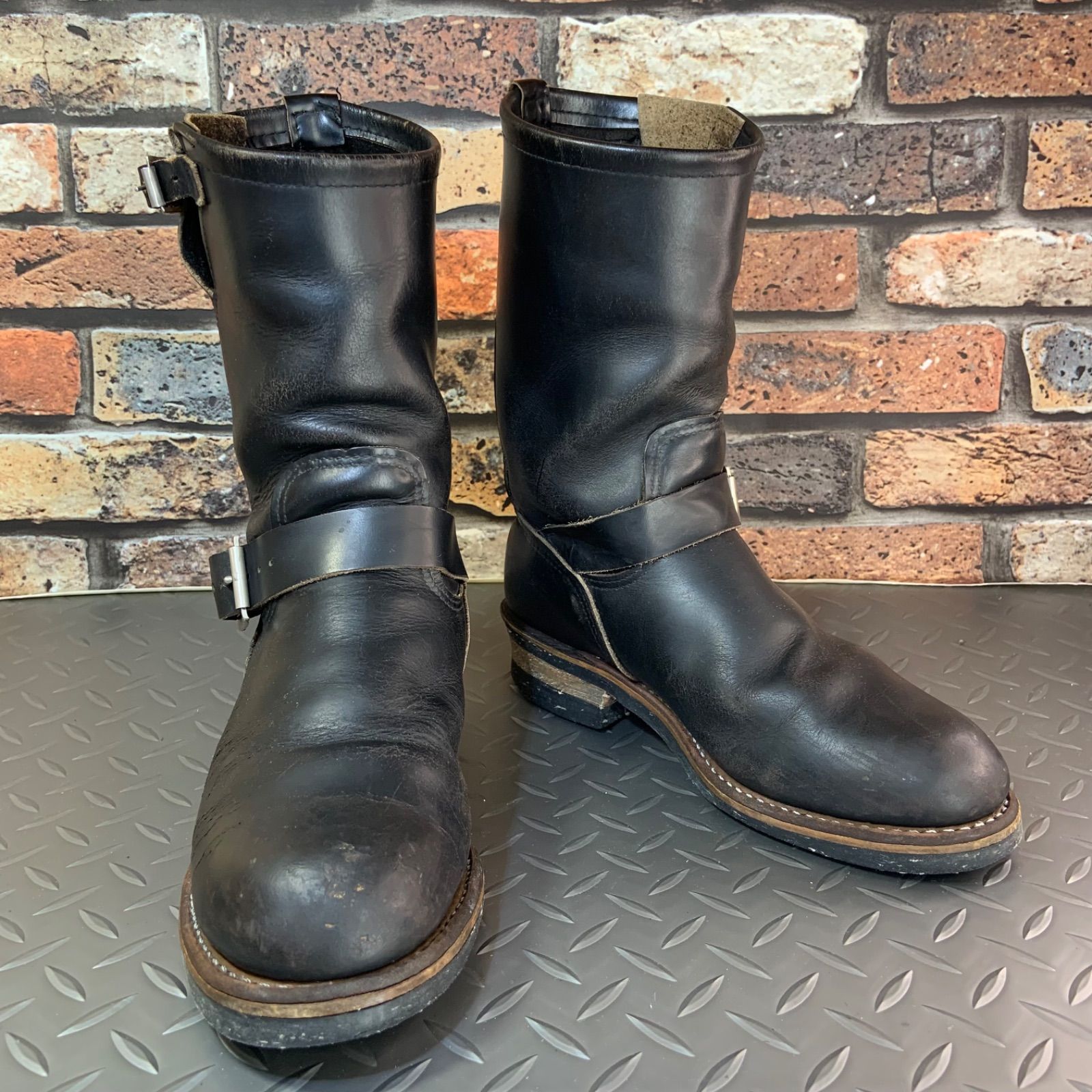 REDWING 2268 エンジニアブーツ PT 91初期 US 6.5 D JP 24.5㎝ VINTAGE レッドウイング アメリカ製 25 I 20-2268