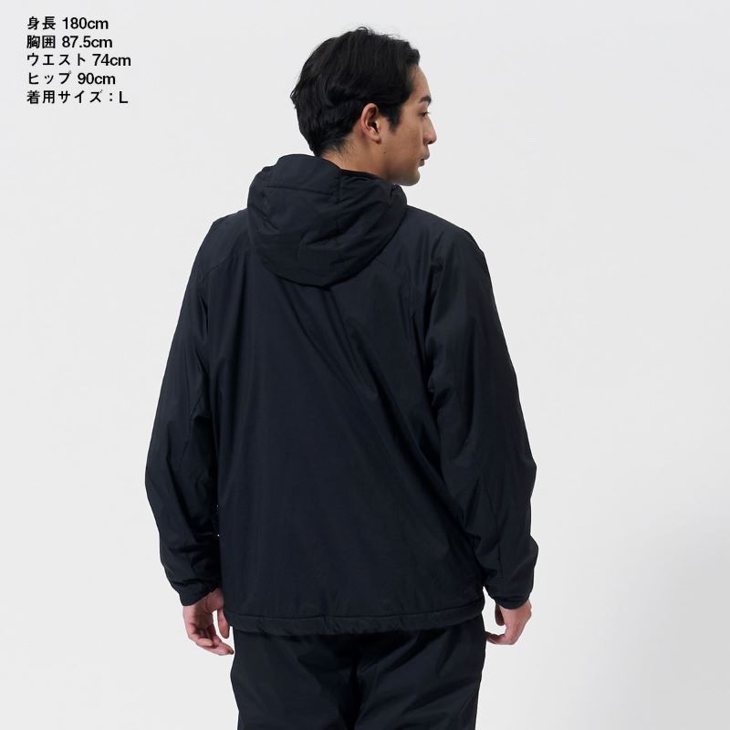  DJ 9025 パーテックス アクティブインサレーション ジャケット L ブラック フィッシングツール フィッシングジャケット ウェア