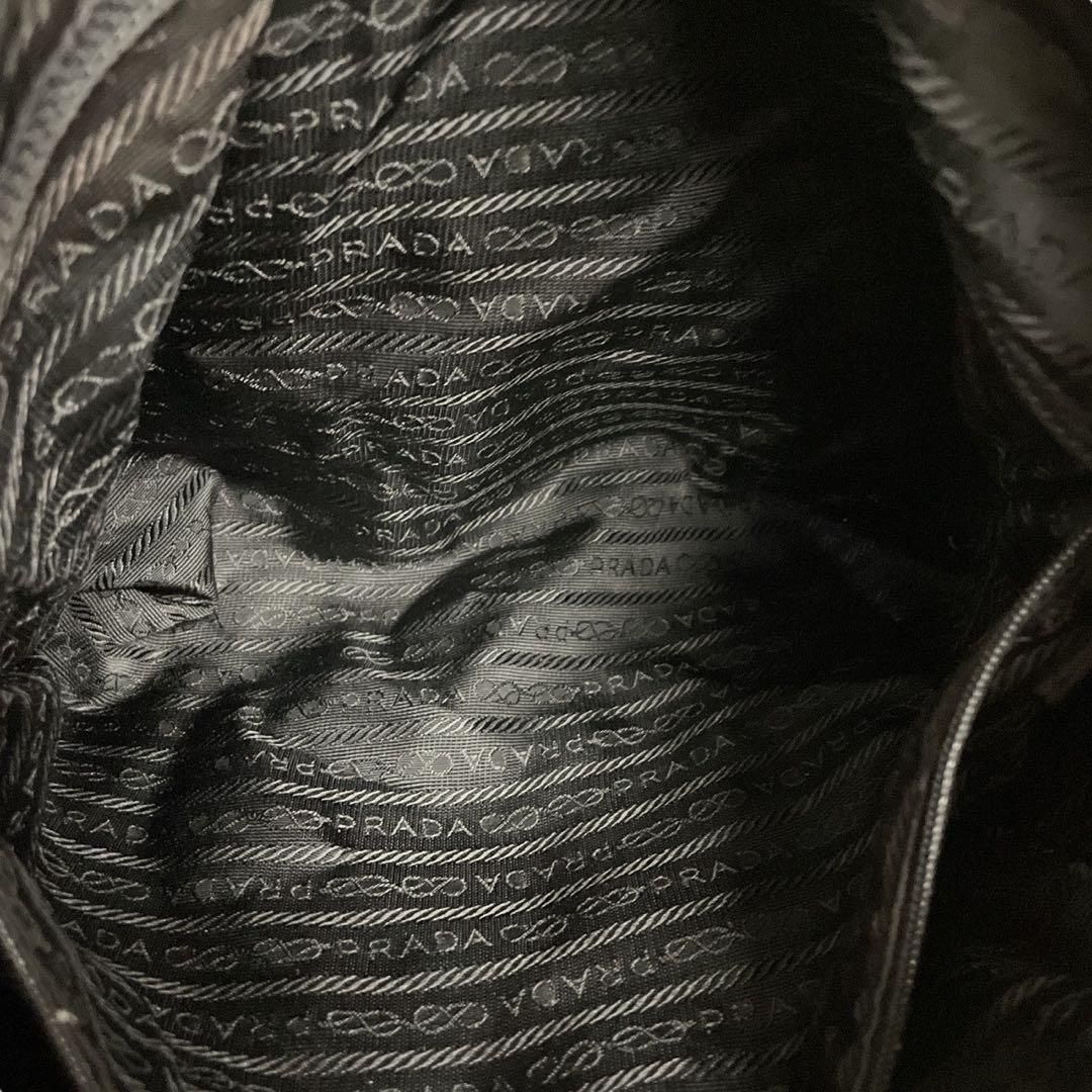 極美品　プラダ　三角ロゴ　ナイロン　メッセンジャー　ショルダーバッグ 4933 PRADA - プラダ PRADA バッグ ナイロン メンズ ショルダーバッグ