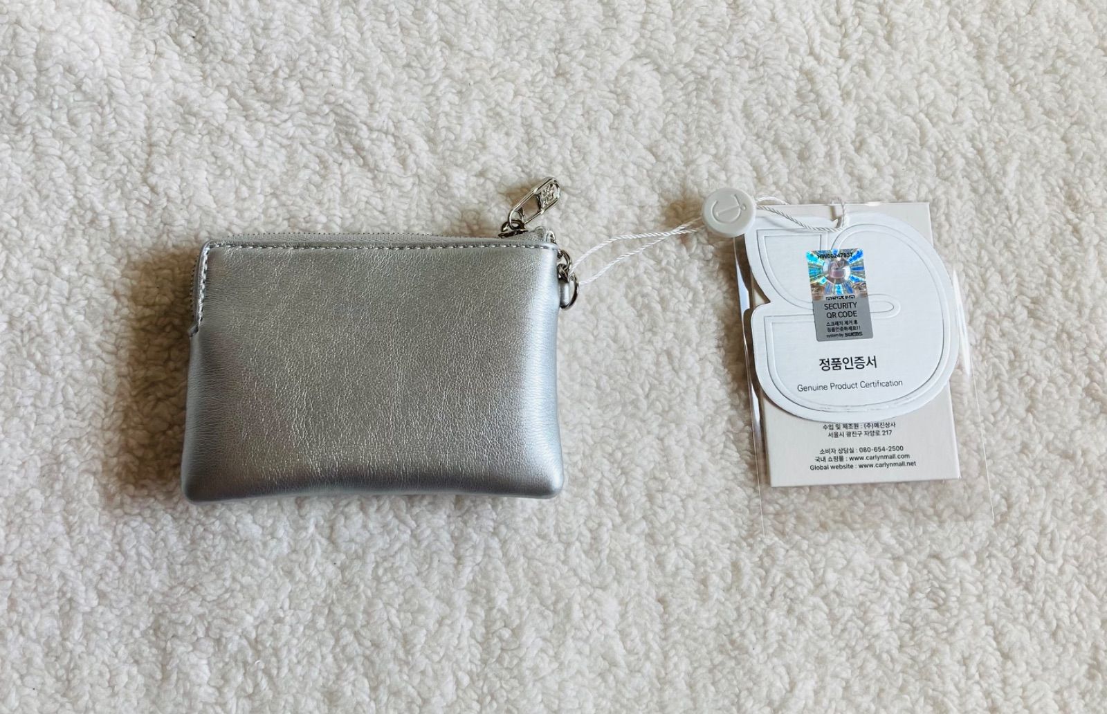 新品】【韓国現地購入】【正規品】CARLYN カーリン 財布 小銭入れ  