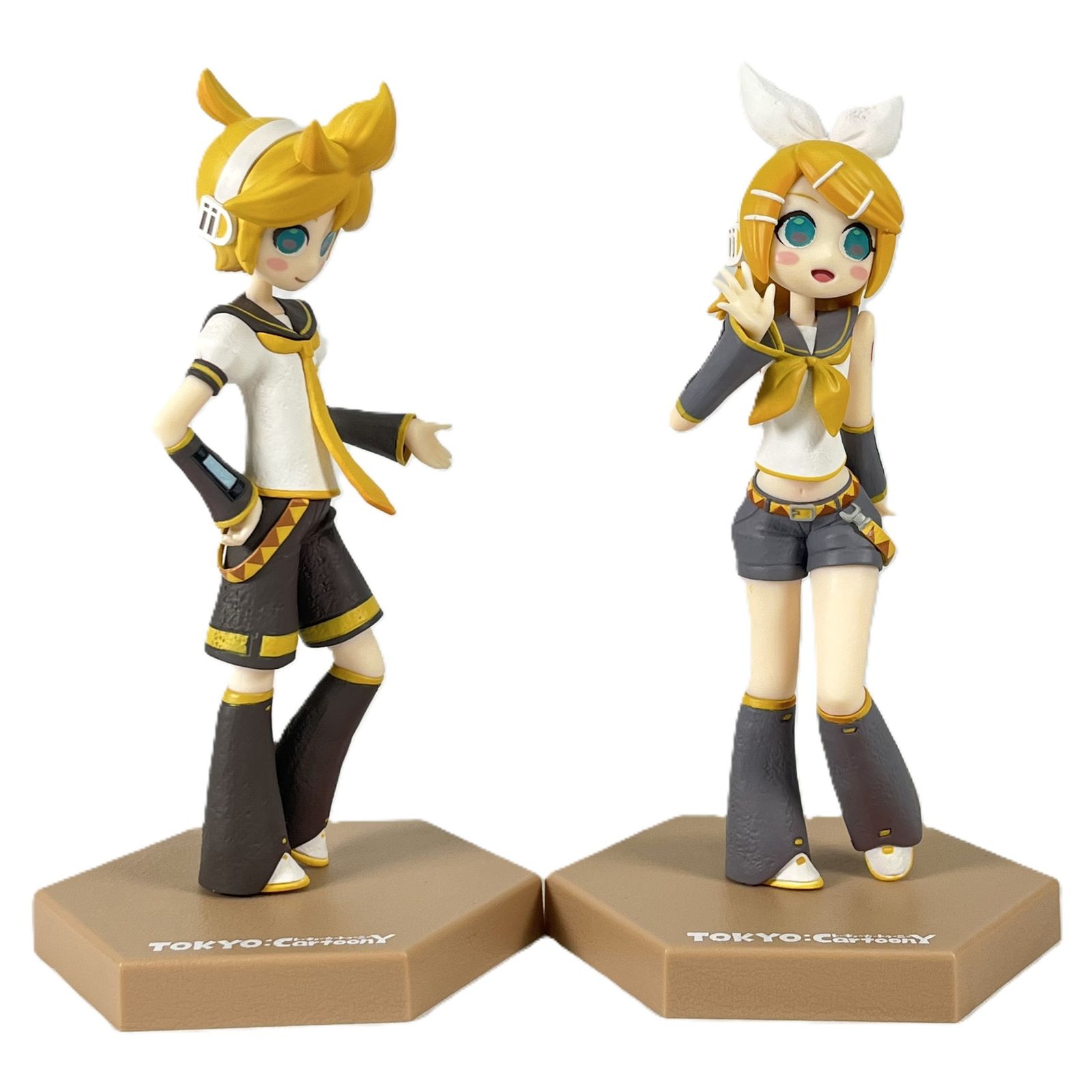 未使用・未開封　鏡音リン・鏡音レン 2体セット TOKYO:CartoonY figure 鏡音リン 鏡音レン 2点セット 箱なし