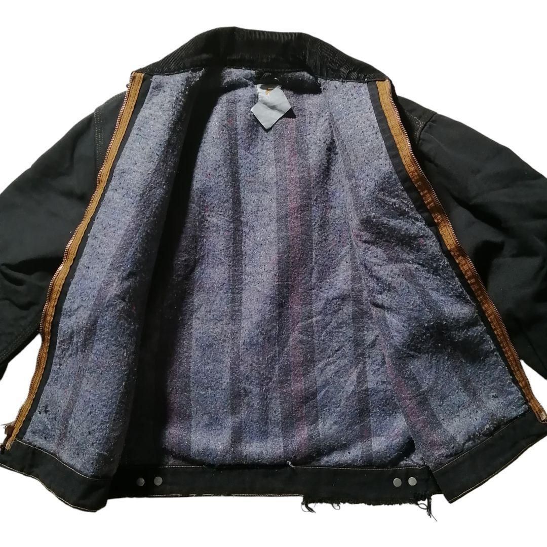 Carhartt デトロイトジャケット　中古　カーハート　後染 古着 Carhartt カーハート デトロイトジャケット ダックジャケット