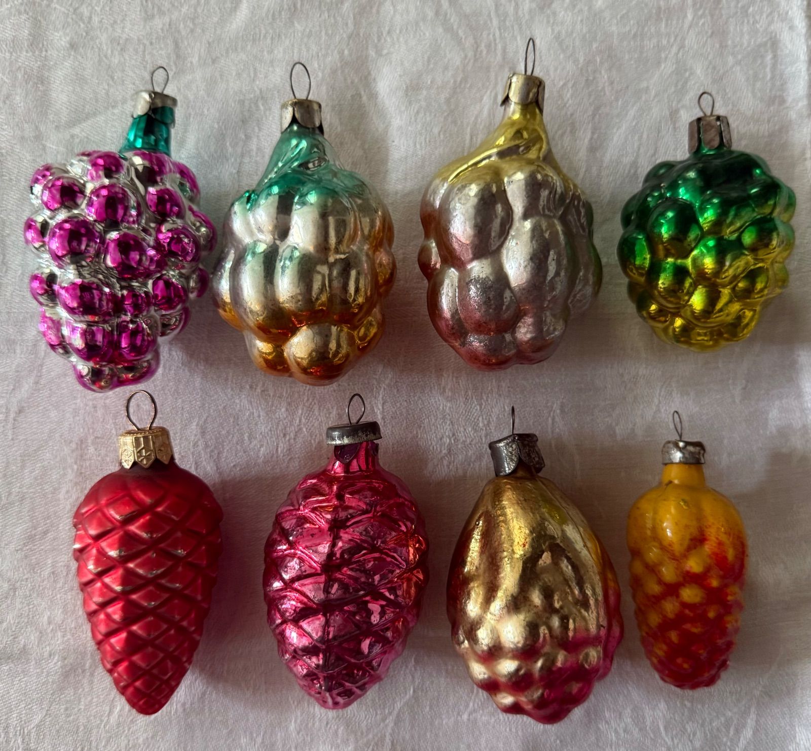 ヴィンテージ クリスマスオーナメント 8個セット