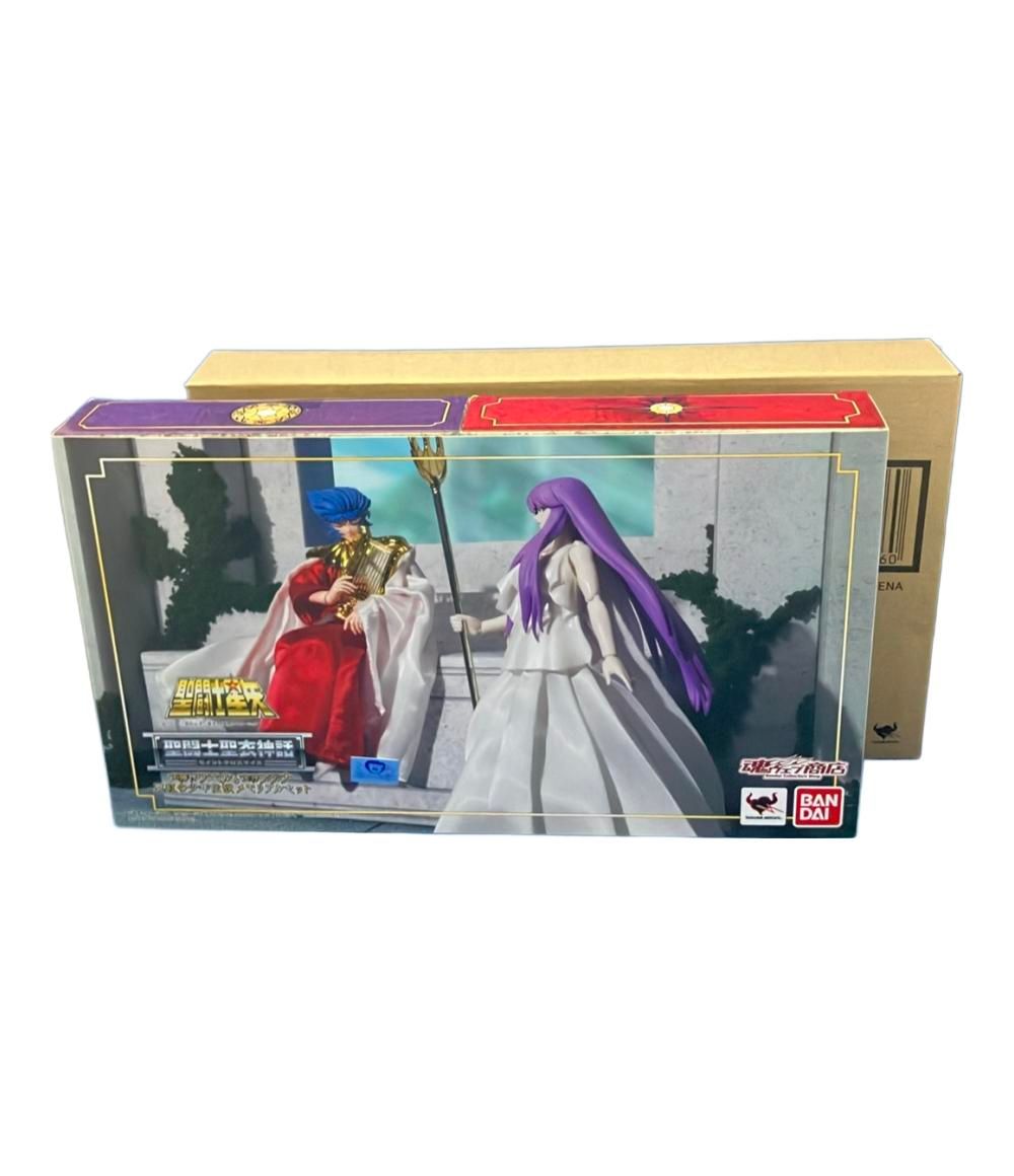 聖闘士星矢 聖闘士聖衣神話 フィギュア 太陽神アベル-女神アテナ 真紅の少年伝説メモリアルセット バンダイ