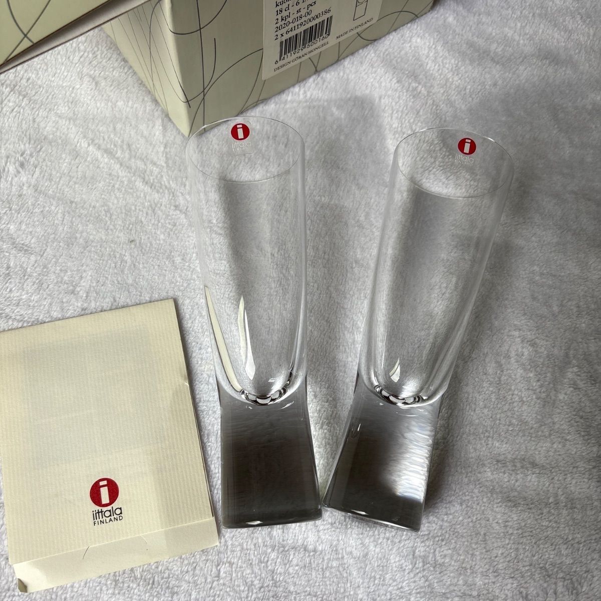 イッタラ アアルネ シャンパングラス