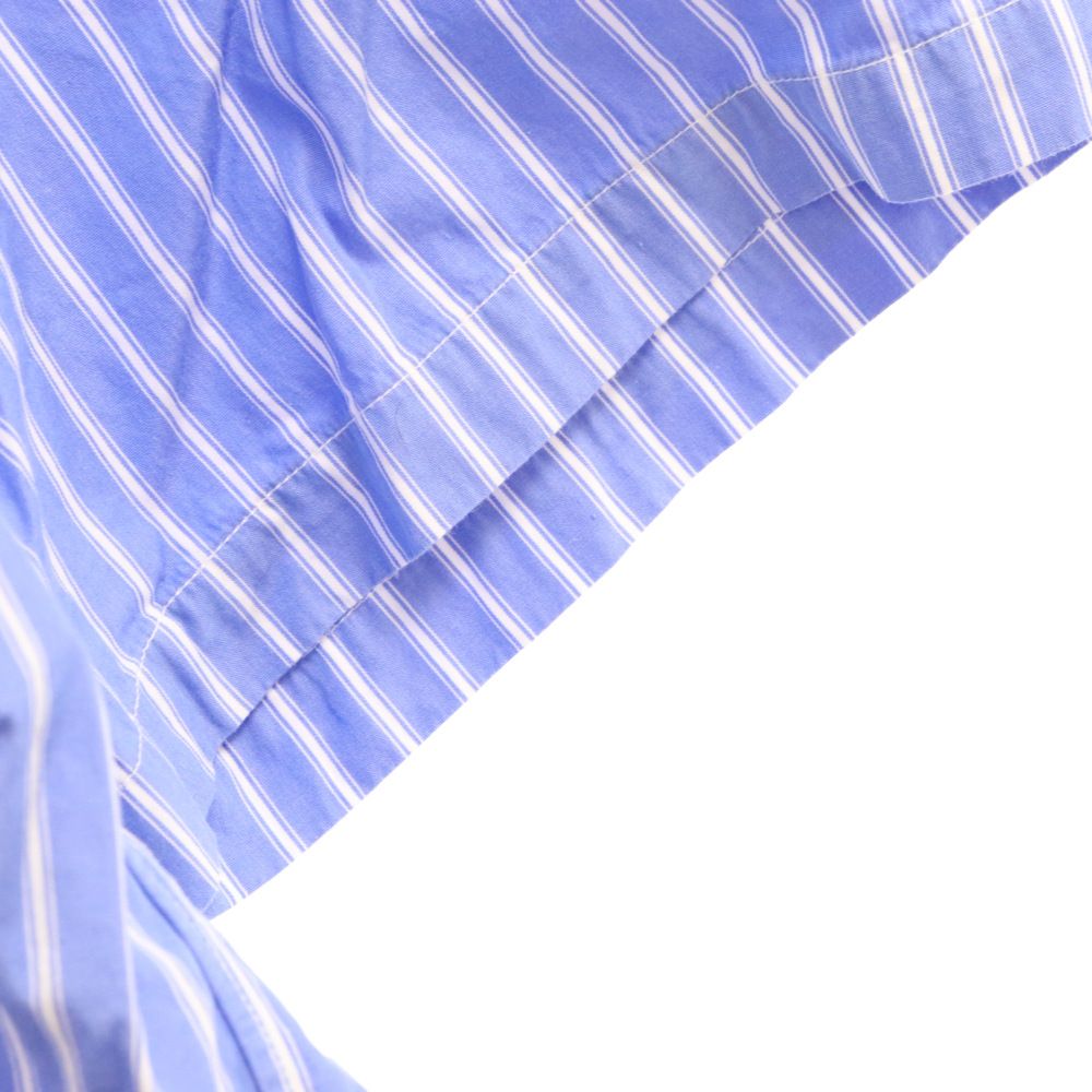 プレイコムデギャルソン キッズ ストライプ半袖シャツ サイズ4 PLAY COMME des GARCONS (プレイコムデギャルソン) STRIPED S/S