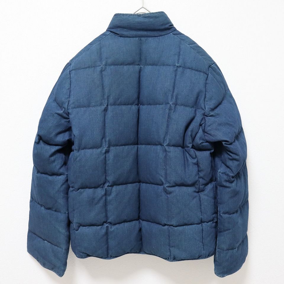 45R ダウンジャケット 45R】45rpm インディゴチャイナボタンダウン