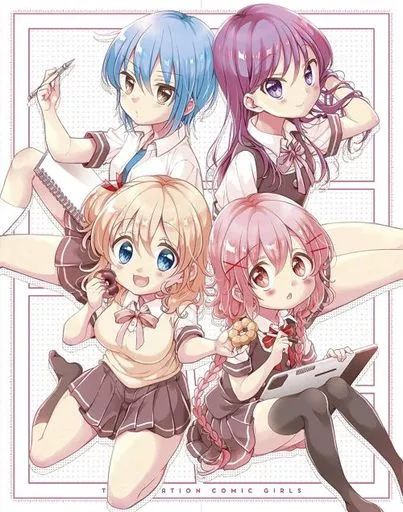 アニメBlu-ray Disc こみっくがーるず Blu-ray BOX 初回生産