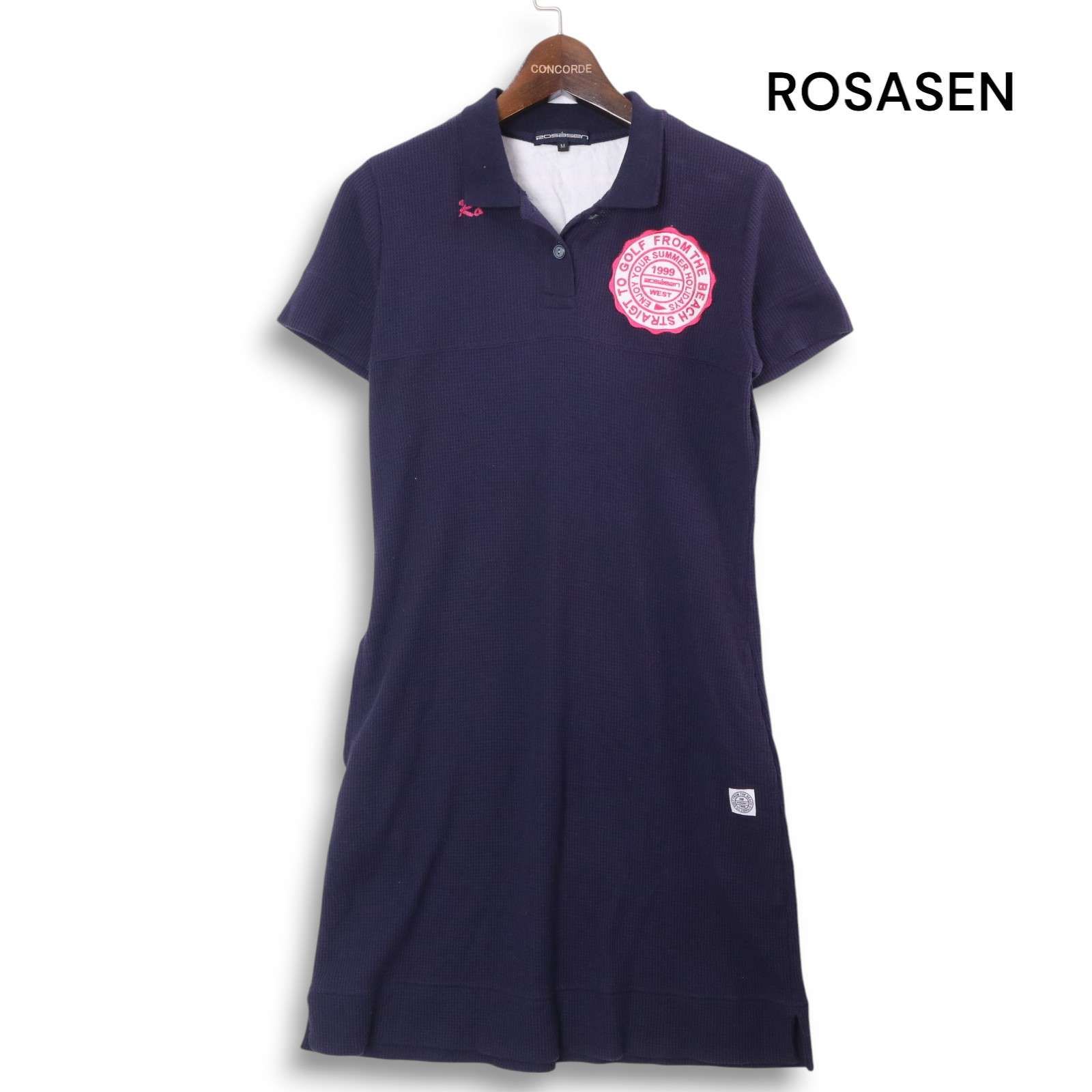 ROSASEN　ゴルフワンピース ROSASEN（ROSASEN）（レディース）ゴルフウェア 半袖 吸水速乾 A