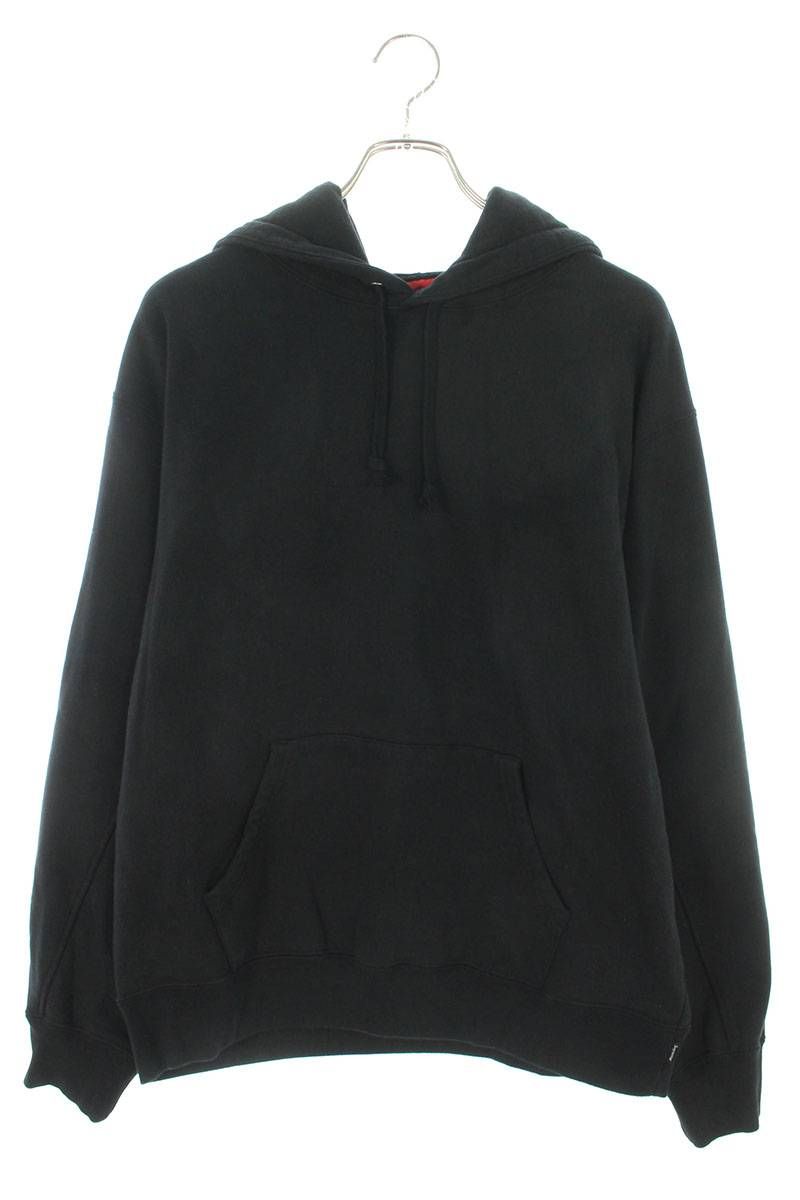 シュプリーム 22SS Cropped Panels Hooded Sweatshirt ロゴパッチプル