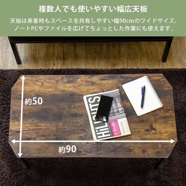 PARKER　折脚テーブル　90×50　MWH　台数限定特価　高級感(N) PARKER 折脚テーブル 90×50 BR/MWH/NA/VBR/WH 【公式通販】