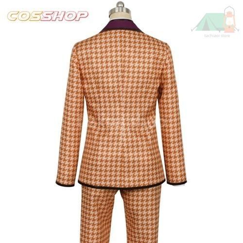 ウィッグ付き ヒプ ノシスマイク オオサカ ディ ビジョン どついたれ本舗 白膠木簓 ぬるでささら コスプレ服 イベント 変装 COS Cosplay