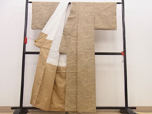 平和屋着物□上質な紬 吉祥文 逸品 n-hj7001