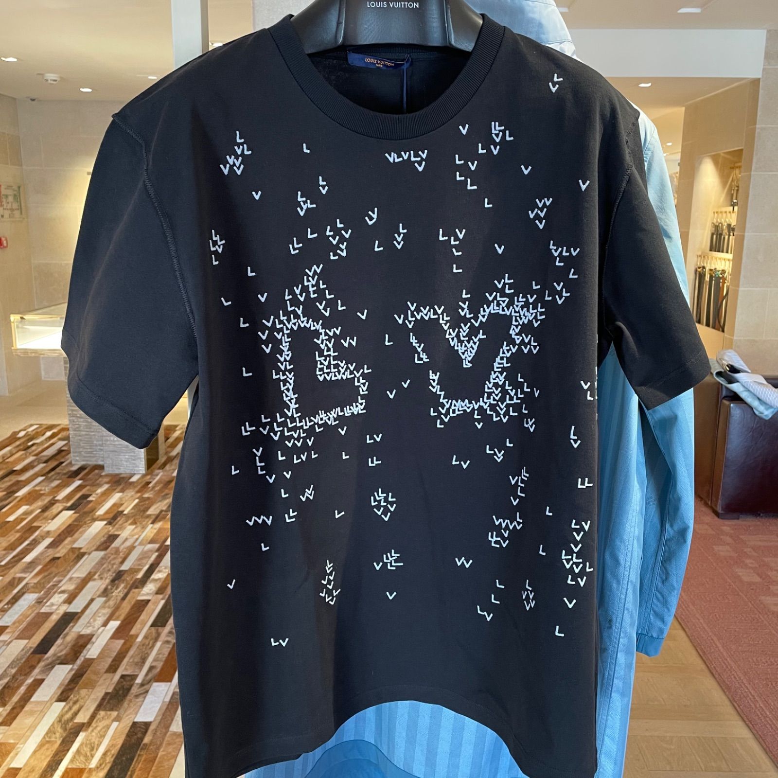 匿名配送！◆Louis Vuitton◆ルイヴィトン ロゴTシャツ 3L