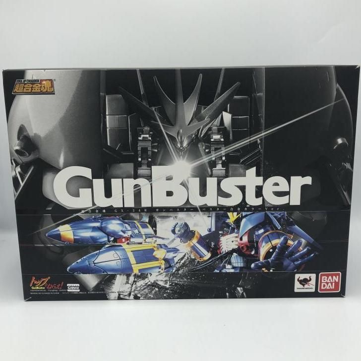 【】難あり)超合金魂 GX-34R ｶﾞﾝﾊﾞｽﾀｰ ﾊﾞｽﾀｰ合金ｶﾗｰVer. ※左手ﾊﾟｰﾂ折れあり[22]