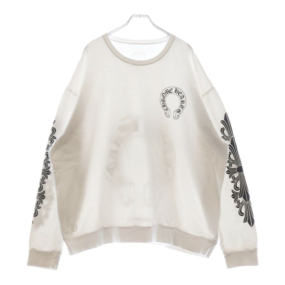 CHROME HEARTS (クロムハーツ) Horseshoe Crewneck Sweatshirt