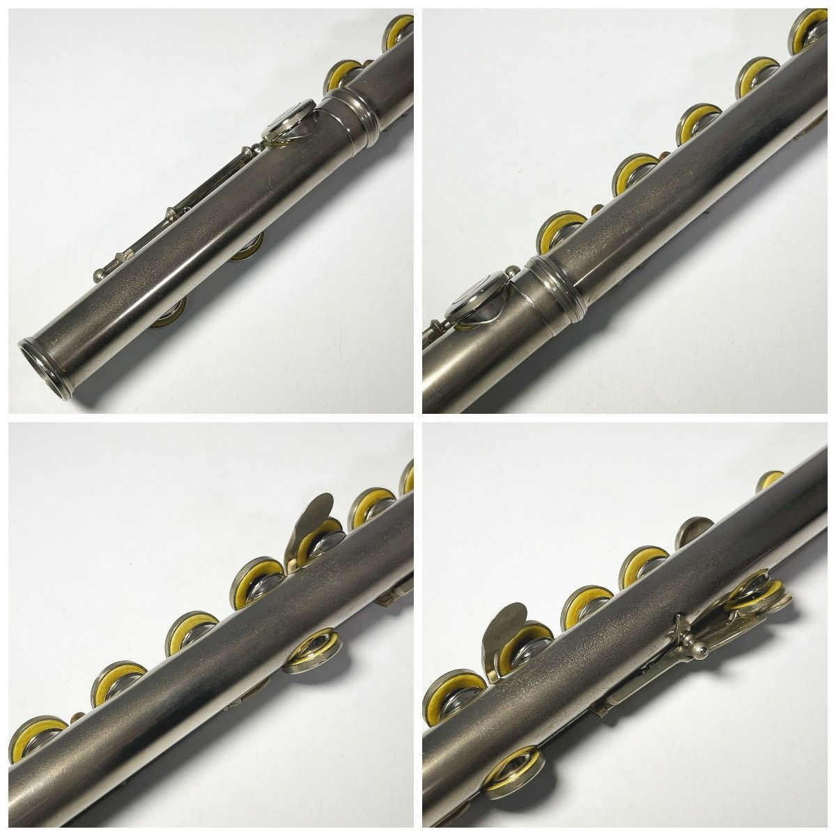 【S】リッププレート総銀 MURAMATSU ムラマツ フルート リッププレート銀製 ムラマツフルート M-85 管楽器 吹奏楽