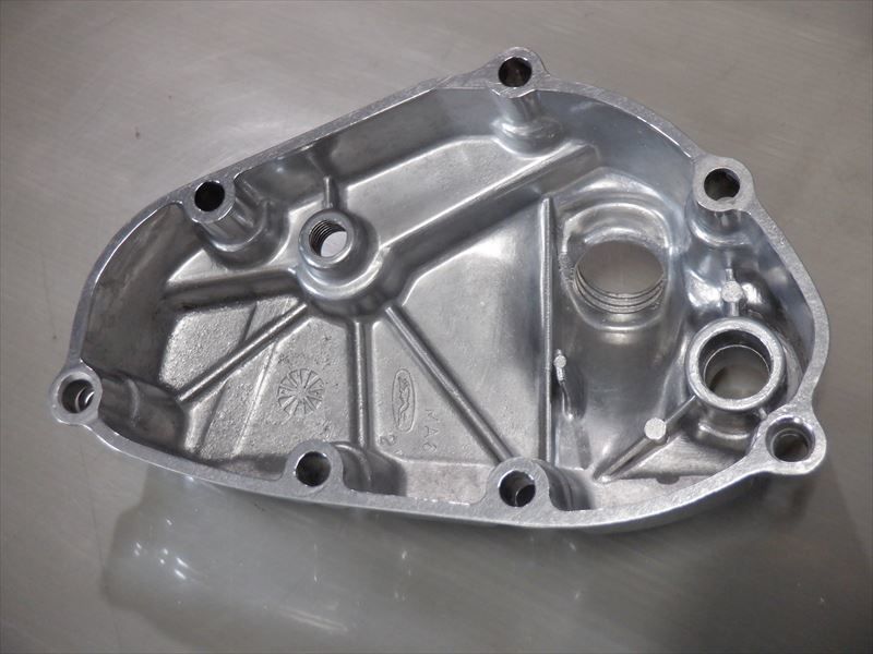 HONDA CBX400F オイルチェエンジカバー CBX550F バレル研磨仕上げ
