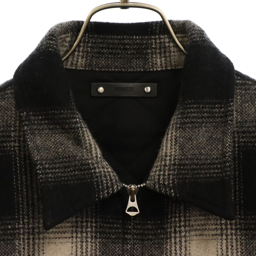 MINEDENIM (マインデニム) Ombre Check Flannel Quiltiner